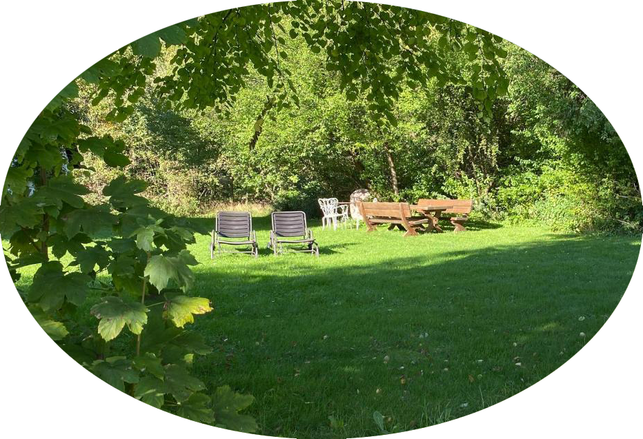Garten-Sitzstelle